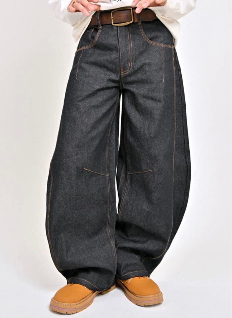 ゆめんこ♡さま専用 地底人オンライン リジットデニム 未使用タグ付き