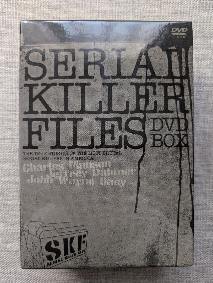 シリアルキラー・ファイル　SERIAL KILLER FILES DVD BOX