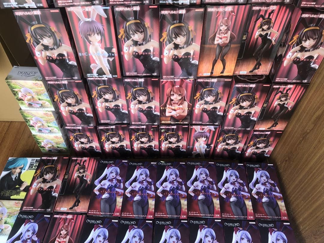 バニー　ハルヒ　シャルティア　まりん　呪術　ナナチ　怪獣8号　フィギュア　63個