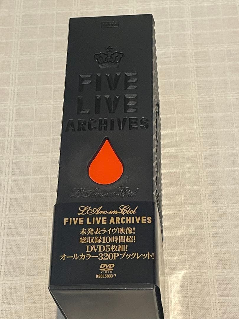 L'Arc～en～Ciel/FIVE LIVE ARCHIVES〈完全生産限定盤