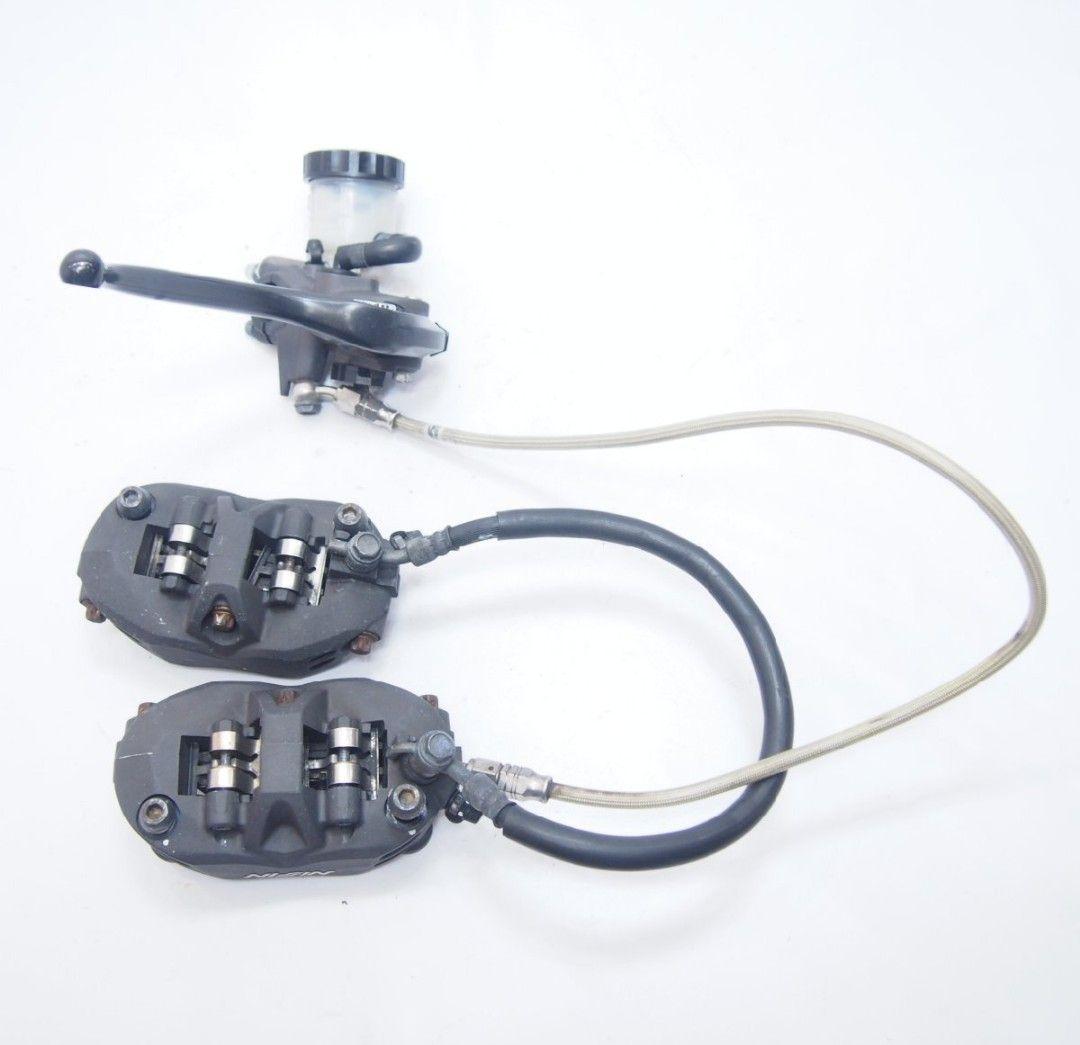 ZZR1400フロントブレーキset マスター・マウントキャリパー12-17年