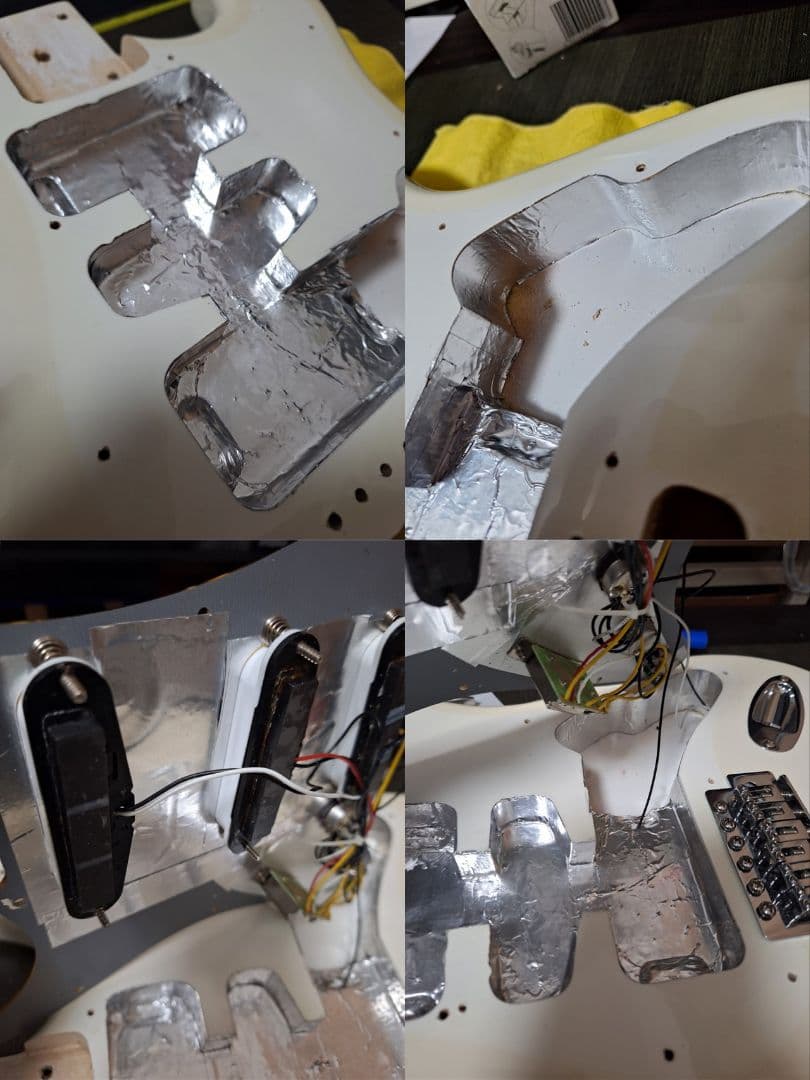 ⭐エレキギター⭐　ストラト　リペア&カスタム&新品弦　弾きやすさ◎