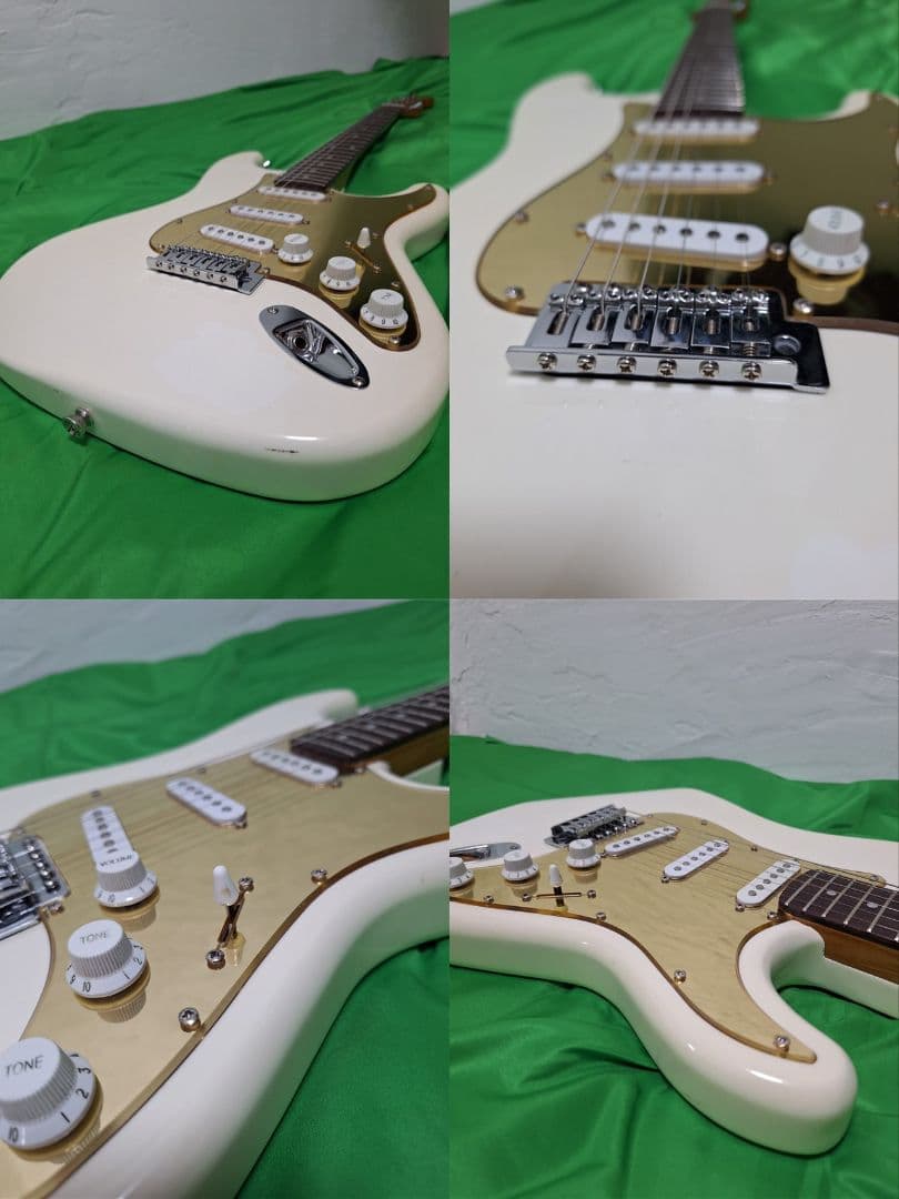 ⭐エレキギター⭐　ストラト　リペア&カスタム&新品弦　弾きやすさ◎