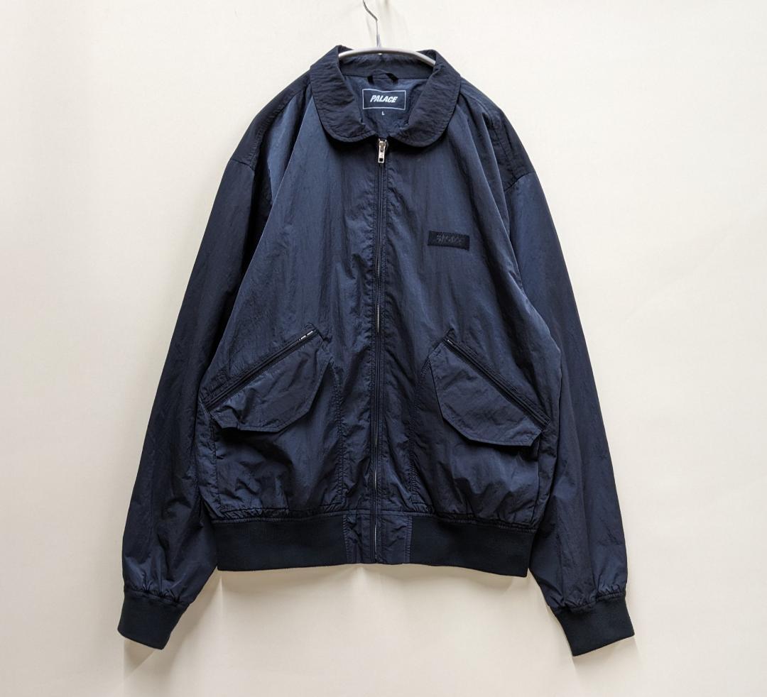 パレス/フライトジャケット/ナイロンブルゾン/BOXベルクロロゴ/SIZE L