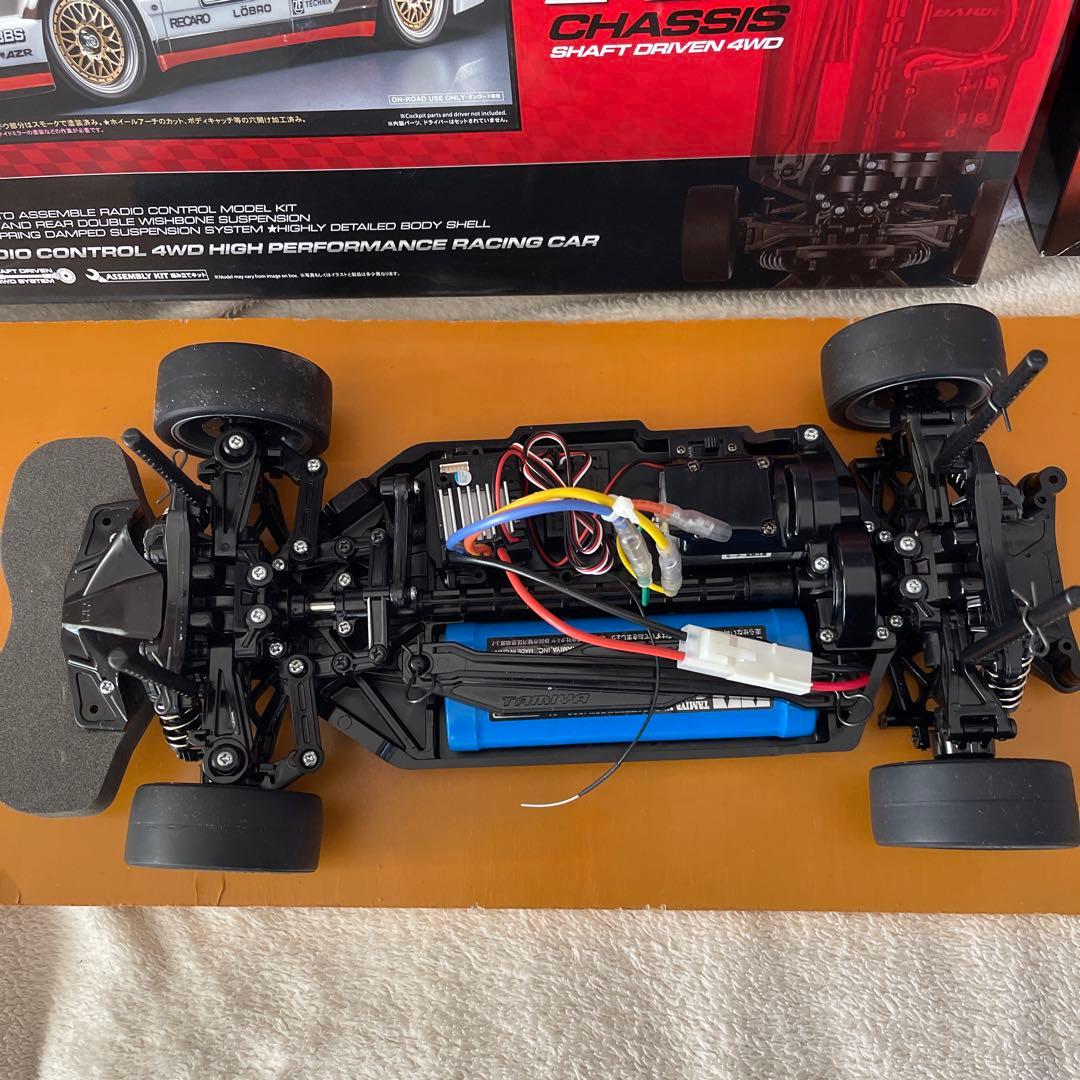 価格交渉お気軽に　 Tamiya TT-02 アウディv8 フルセット