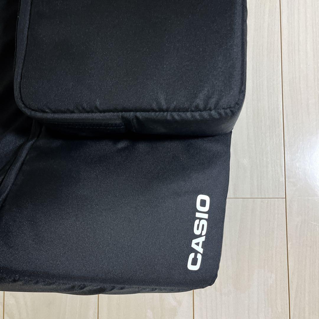 カシオ電子ピアノ ソフトケース ブラック SC-900P