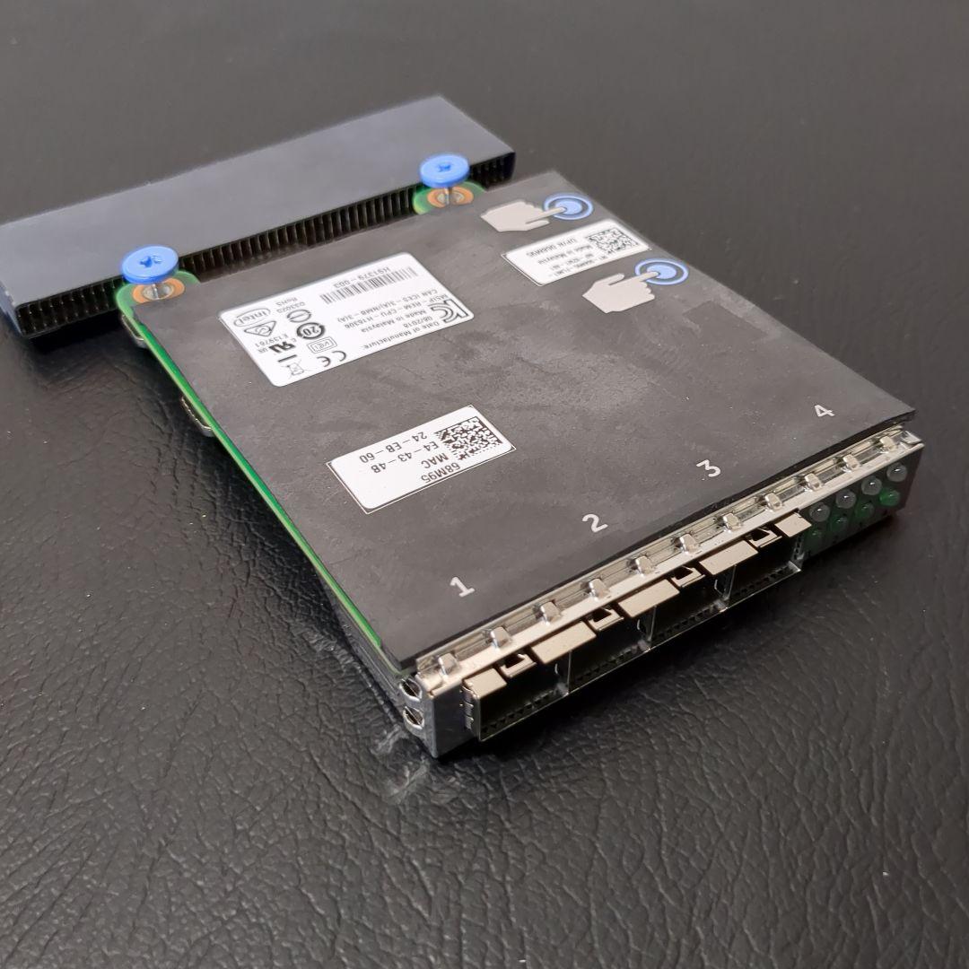 拡張カード Dell Intel X710 Quad-Port 10Gb SFP+ RNDC