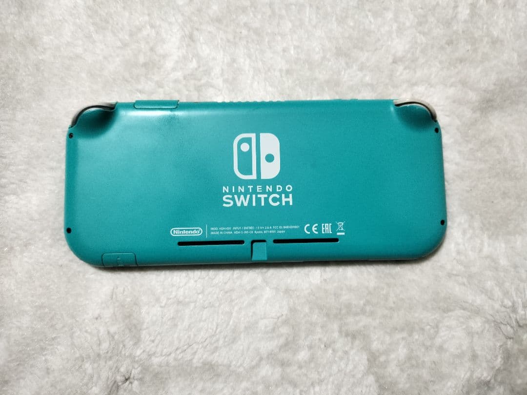 ジャンクNintendo Switch Lite ターコイズ 本体不動品