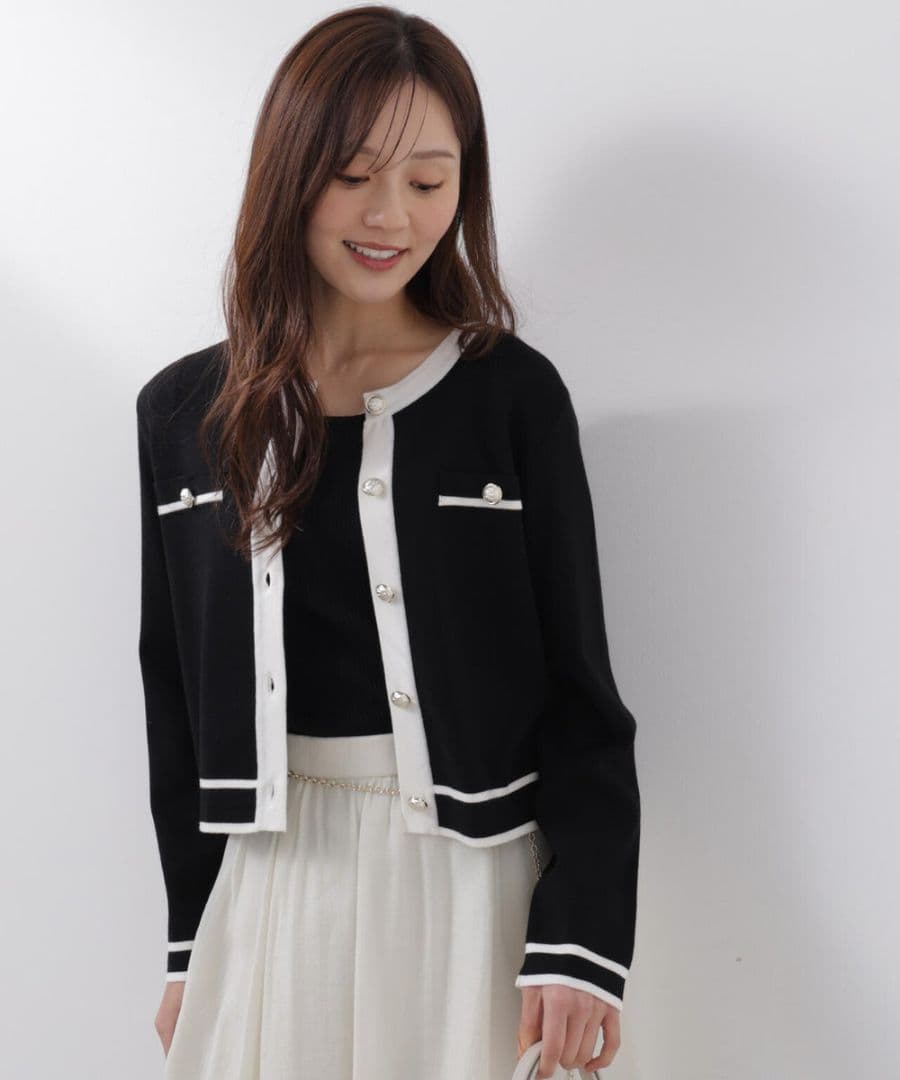 【新品】プロポーションボディドレッシング　バイカラーアンサンブル