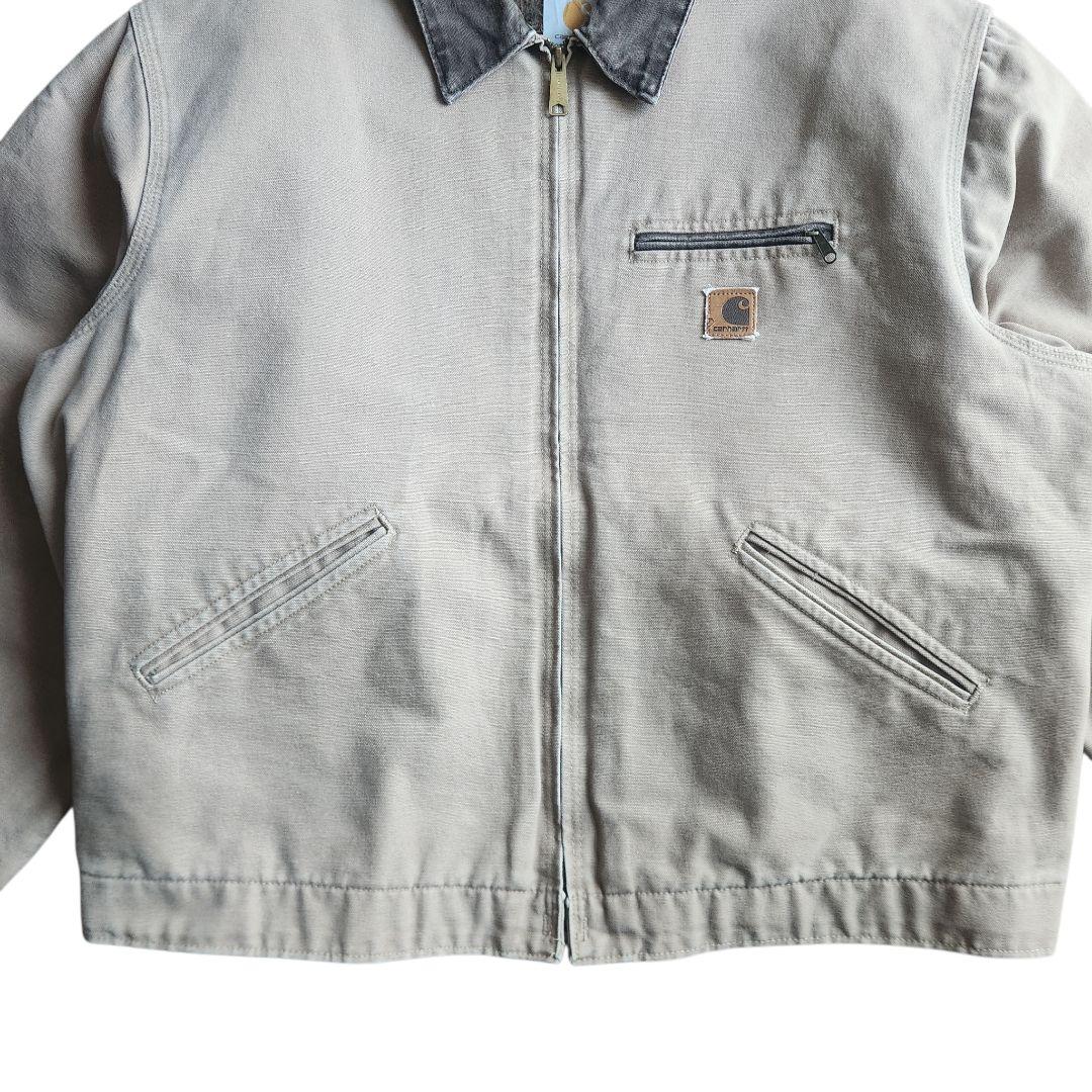 90s~00s Carhartt　デトロイトジャケット　サンドベージュ系　XL