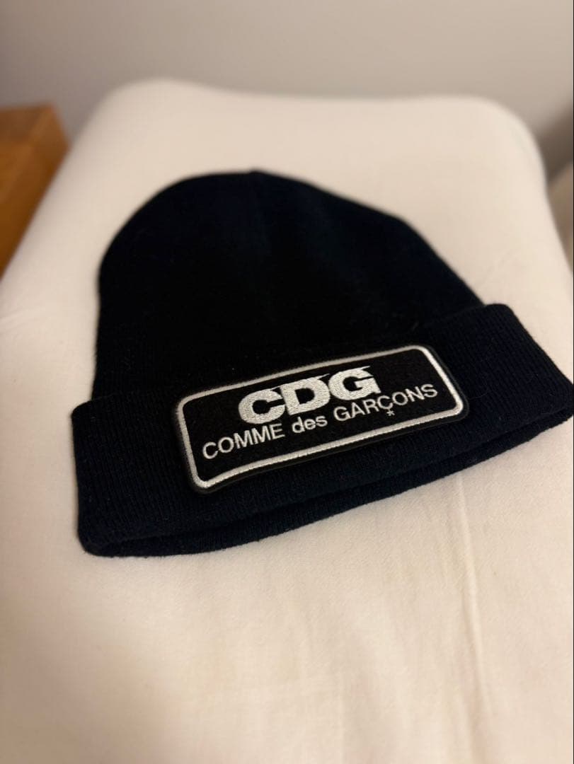 COMME des GARÇONS 黒ニット帽
