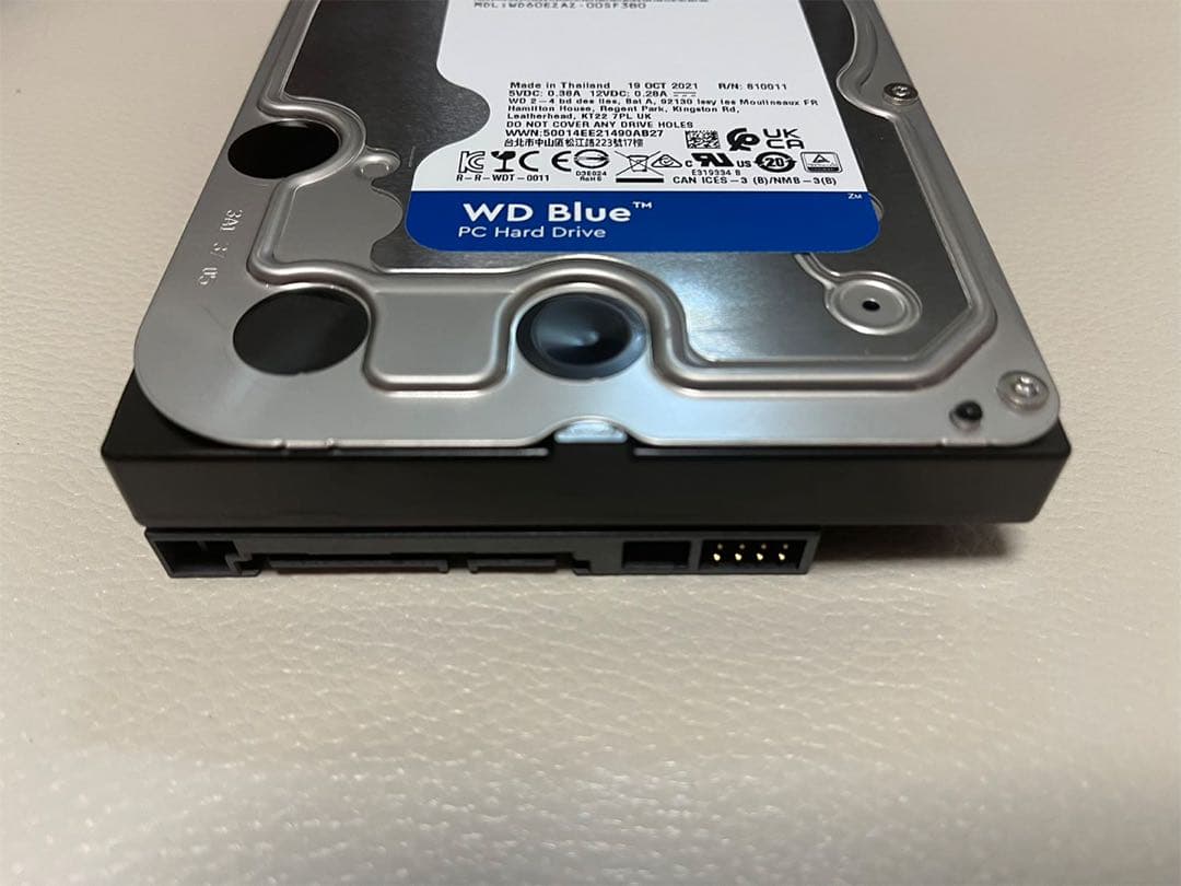 は*ん様 WD60EZAZ WD Blue 6TB HDD 11,302時間使用