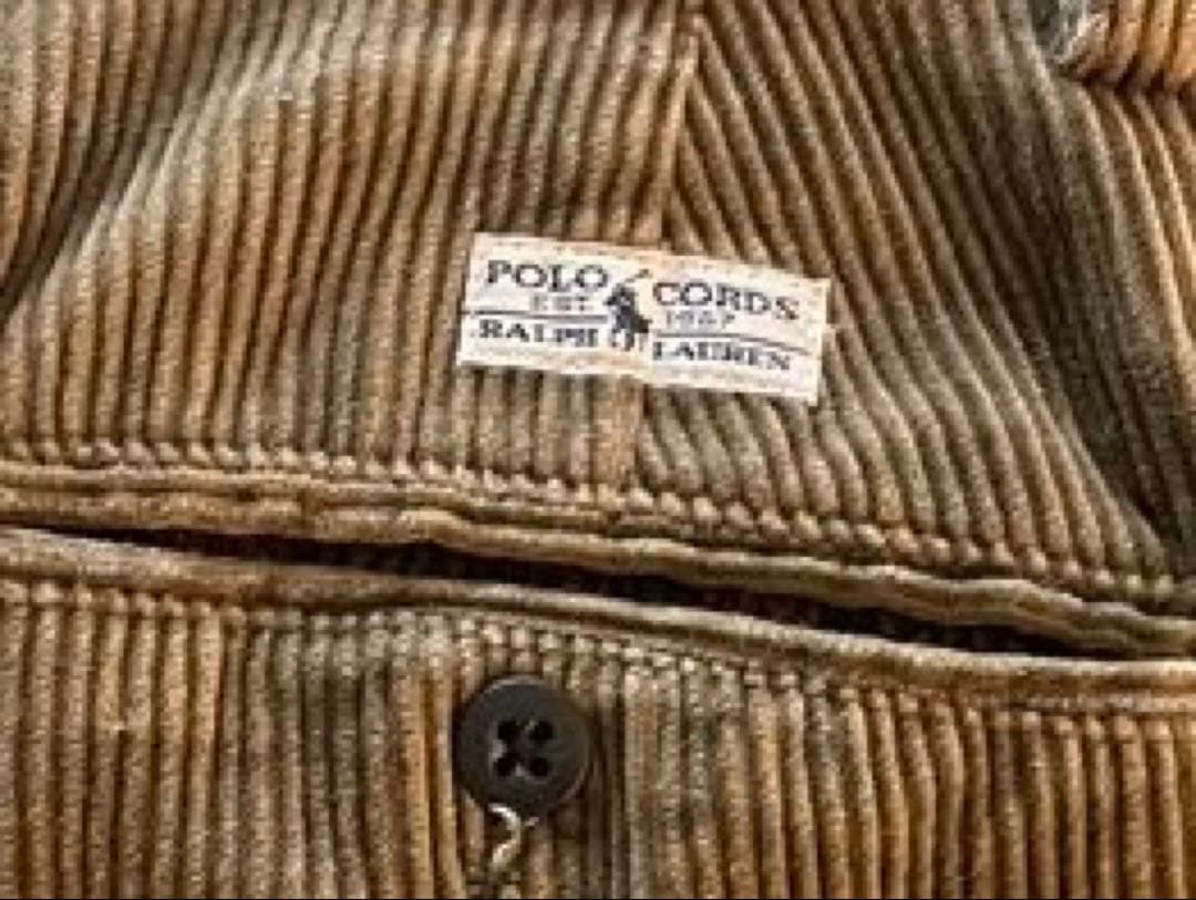 s*k様 90s Ralph Lauren コーデュロイパンツ オリーブグリーン