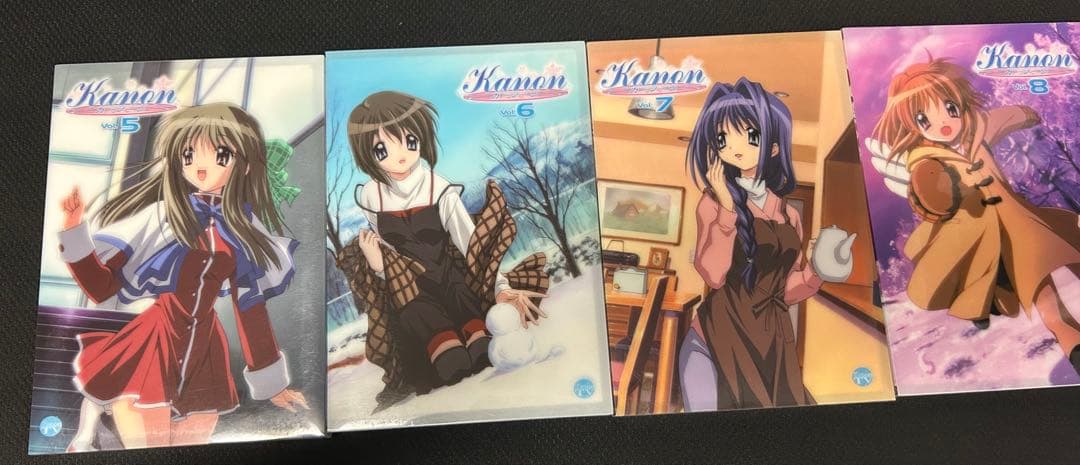 kanon dvd 1巻〜8巻　全巻セット
