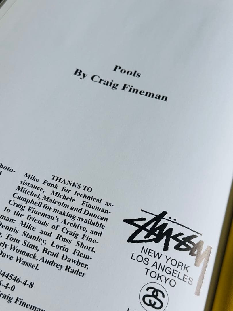 【希少本】Craig Fineman pools