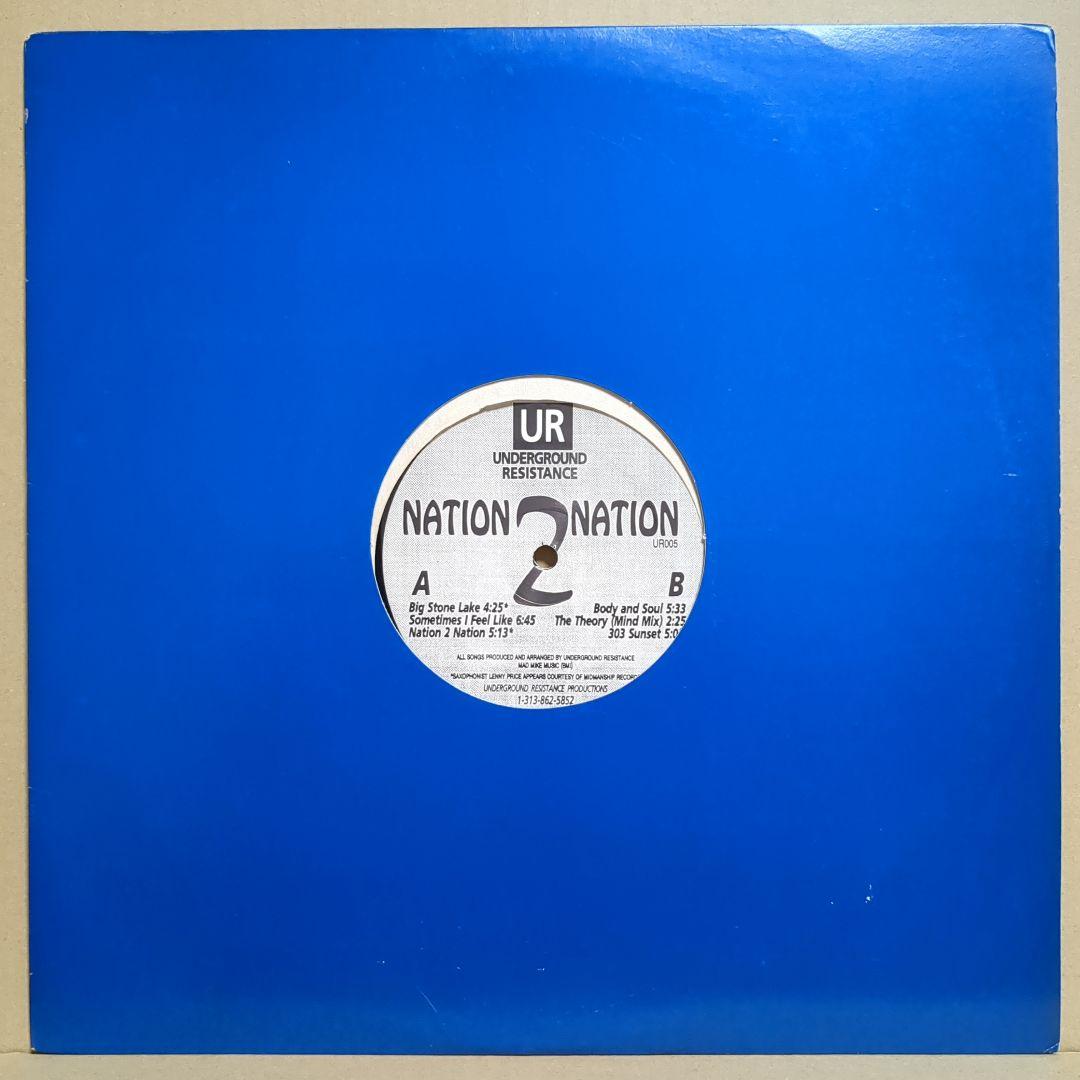 UNDERGROUND RESISTANCE 『NATION 2 NATION』
