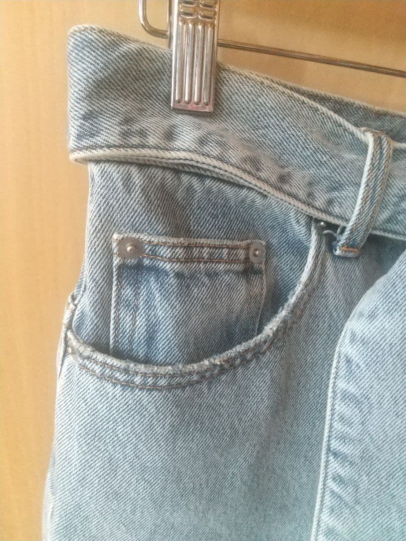 美品 Plage リアムプラージュ デニム ジーンズ ワイドデニム ストレート