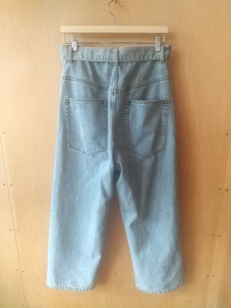 美品 Plage リアムプラージュ デニム ジーンズ ワイドデニム ストレート