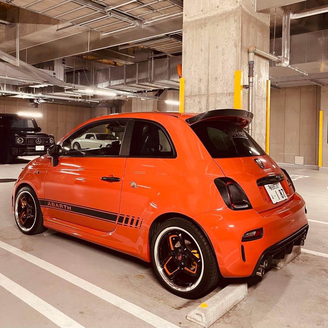 abarth アバルト 鍛造 ワンピース 17インチホイール 4本セット