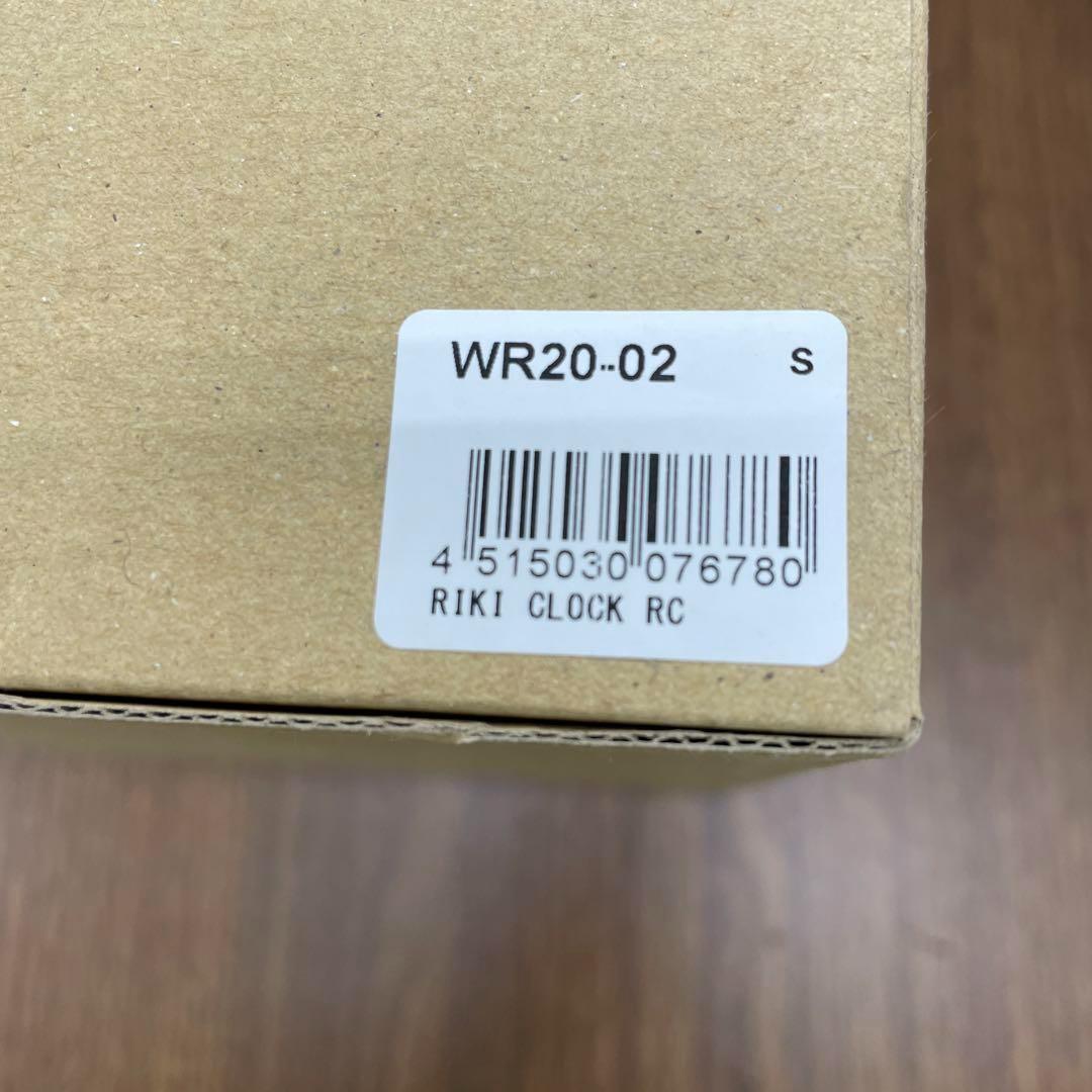 Lemnos Riki Clock WR20-02 電波式掛け時計25.4cm
