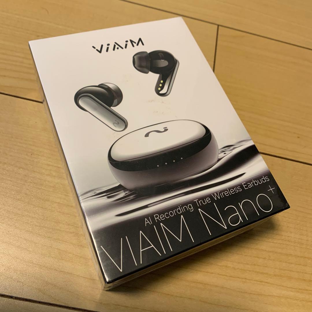 新品未使用　VIAIM NANO+ 翻訳　イヤホン　AI ヴィエイム　ナノプラス